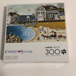 🧩 Charles Wysocki - "Clammers at Hodges" Jigsaw Puzzle 🦪🌊
